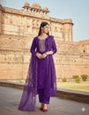 Devika By Nsf Silk Blend Kurti With Bottom Dupatta Wholesale In India